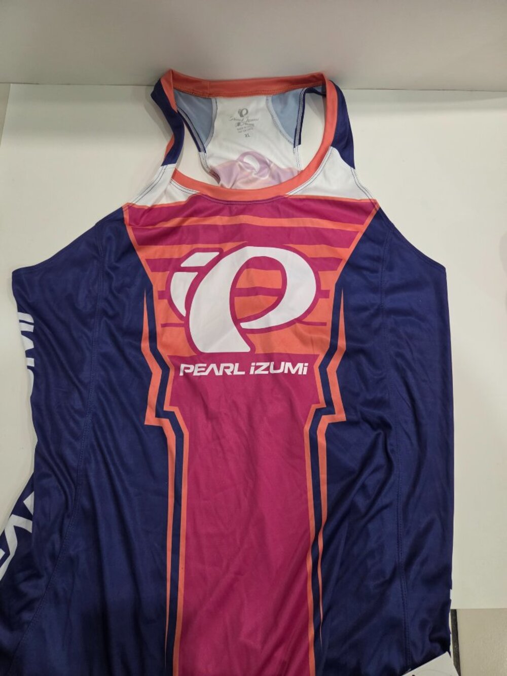 Pearl Izumi Blue /Pink Large & XL Women's Sleeveless Singlet New w/tags - Picture 6 of 10
